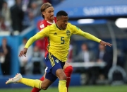 欧洲预选赛中，瑞典队意外取得胜利